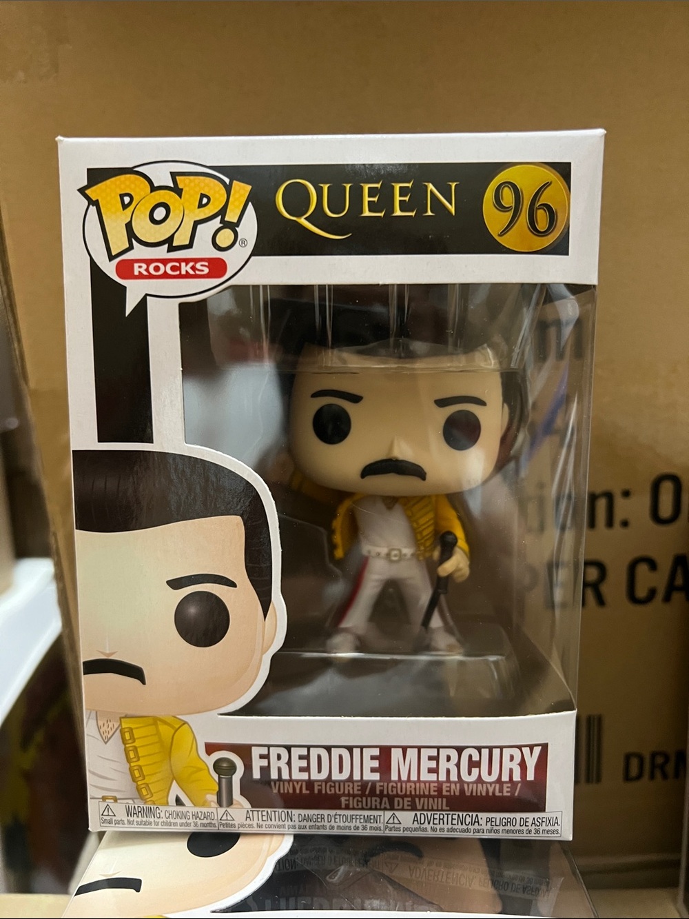 Funko Pop! Vinyl: Freddie Mercury (Wembley 1986) #96
